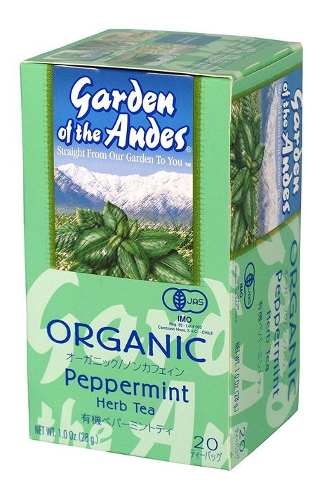 Garden of the Andes 100% Organic Herbal Tea, Rosehip and Hibiscus, 20-Count N26