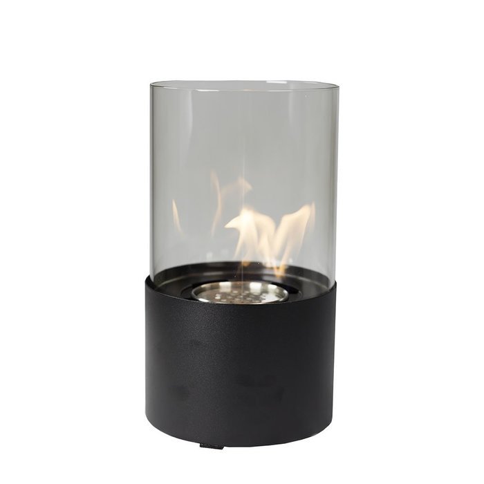 Sunnydaze Fiammata Ventless Tabletop Bio Ethanol Fireplace, Black