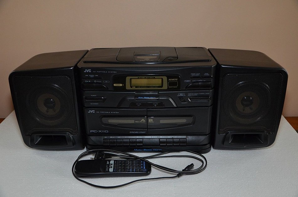 JVC PC-X110 STEREO BOOMBOX