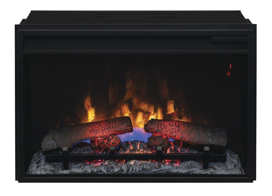 ClassicFlame 26II310GRA 26" Infrared Quartz Fireplace Insert with Safer Plug