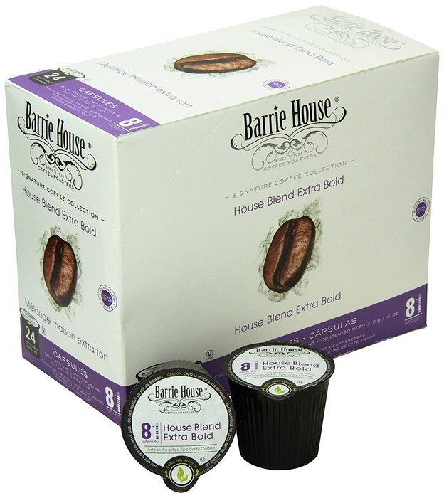Barrie House Blend Extra Bold Single Cup Capsule, 24 Count