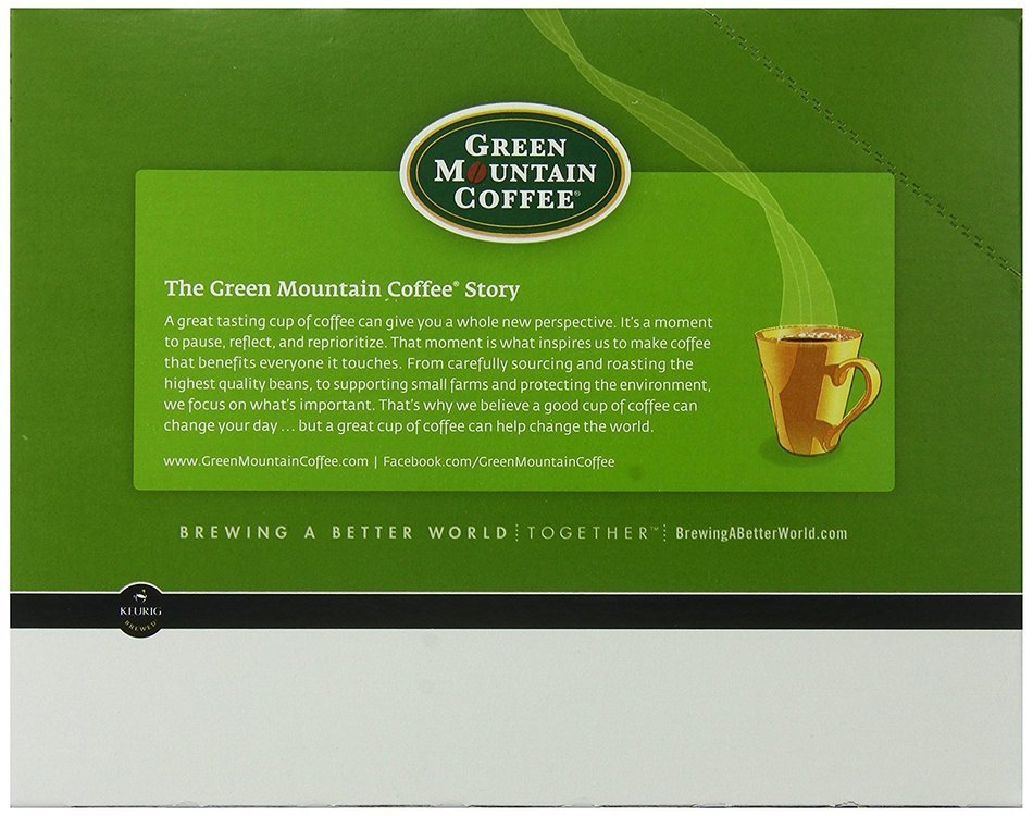 Green Mountain Coffee Breakfast Blend, Keurig K-Cups, 72 Count N46