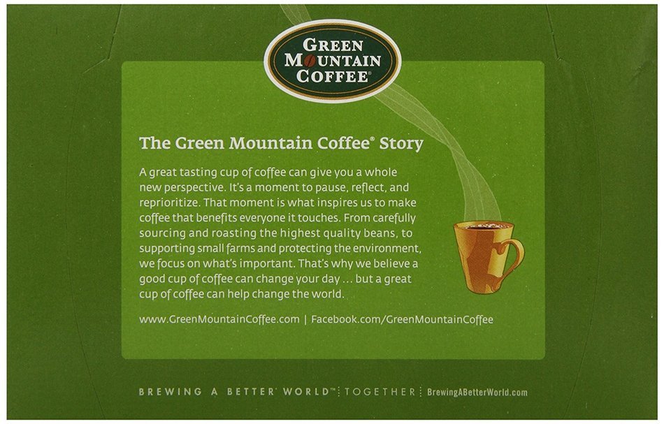 Green Mountain Coffee Breakfast Blend, Keurig K-Cups, 72 Count N50
