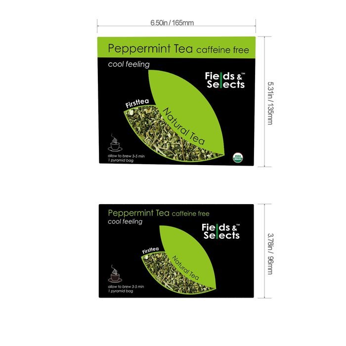 Fields & Selects Earl Grey Organic Tea Bags 100 Count N3