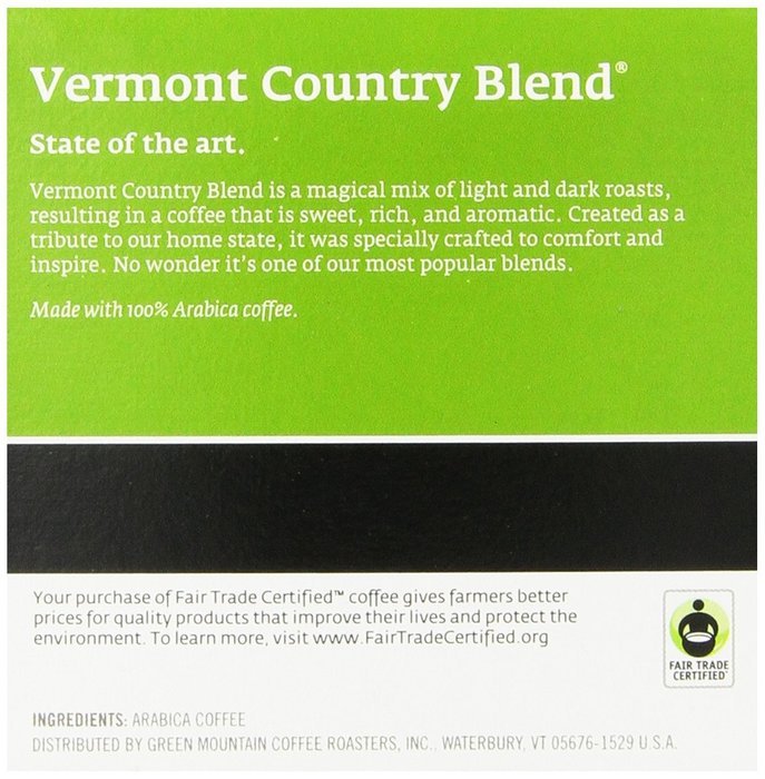 Green Mountain Coffee Breakfast Blend, Keurig K-Cups, 72 Count N51