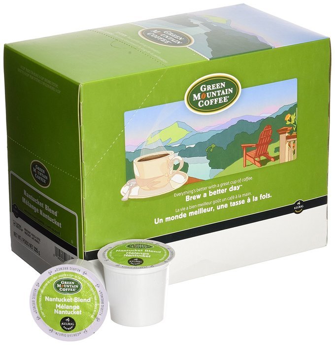 Green Mountain Coffee Breakfast Blend, Keurig K-Cups, 72 Count N53