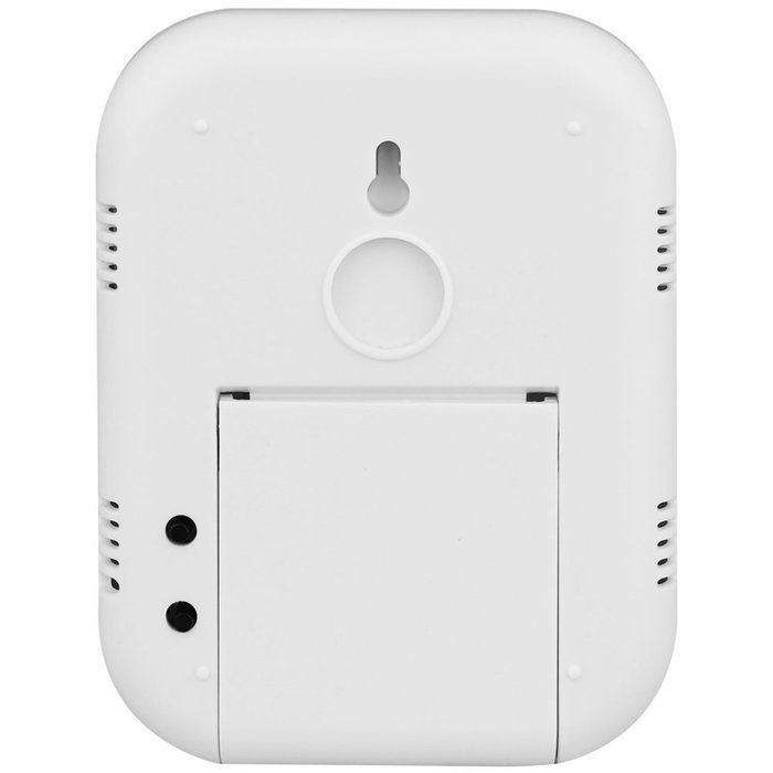 ENGREPO Digital Thermo Hygrometer, Indoor Humidity and Thermometer Monitor, Digital Alarm Clock, Calendar and...