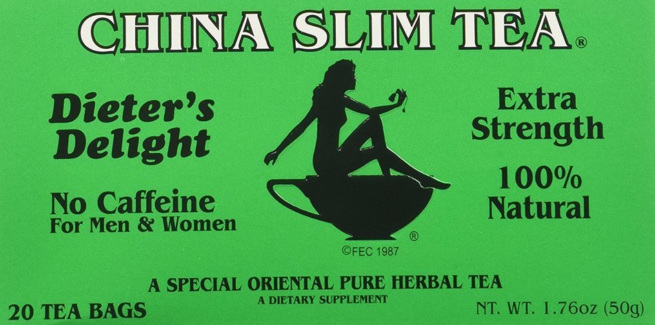 1 X China Slim Tea Extra Strength (20 Teabags) N3