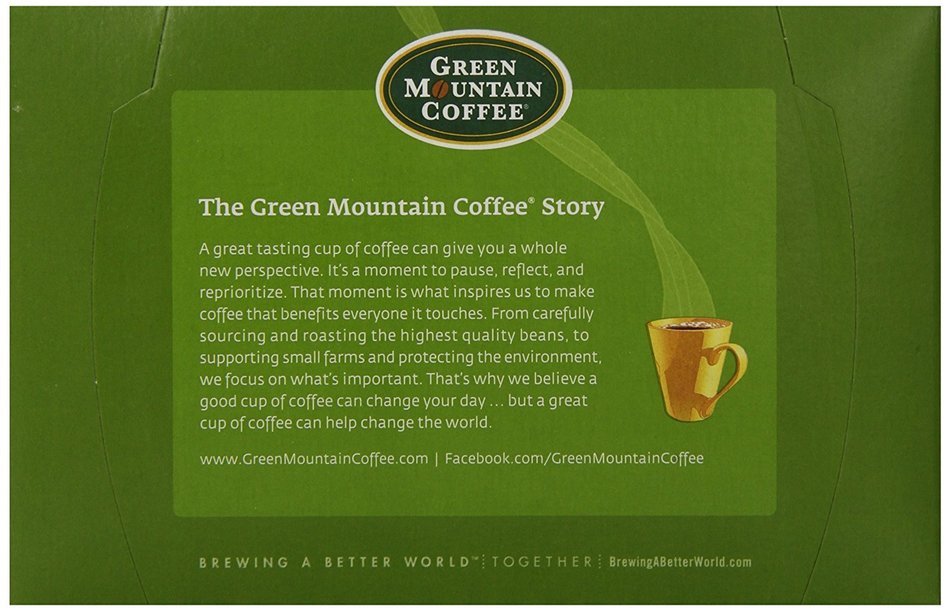 Green Mountain Coffee Breakfast Blend, Keurig K-Cups, 72 Count N60