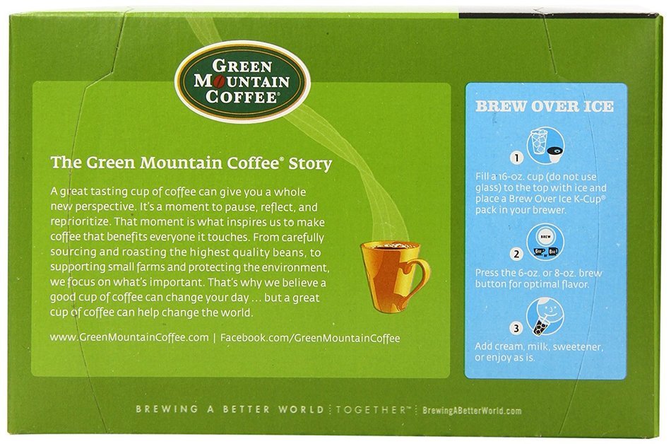Green Mountain Coffee Breakfast Blend, Keurig K-Cups, 72 Count N68