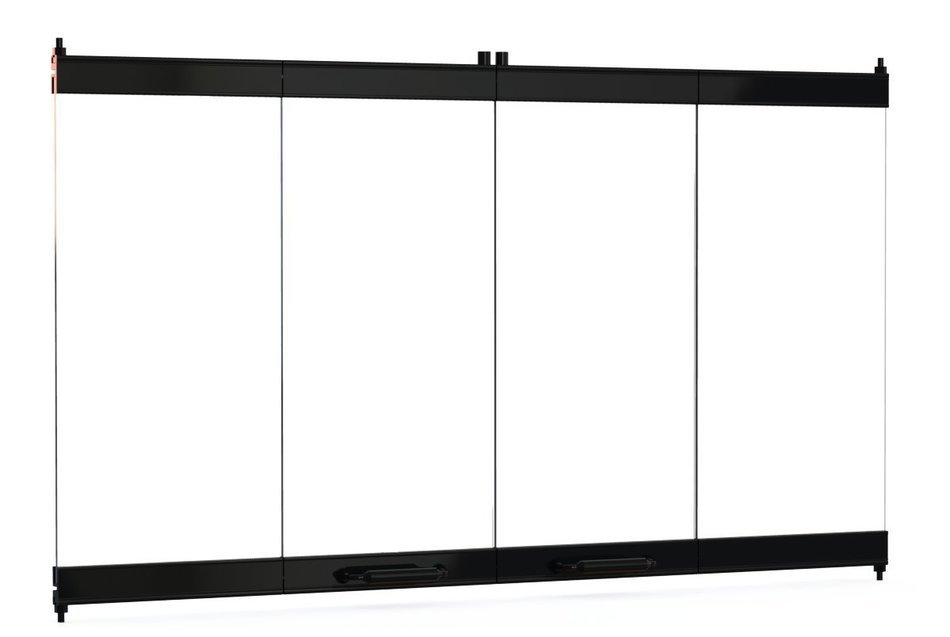 42" Fireplace Glass Door Set To Fit Heatilator Unit N2
