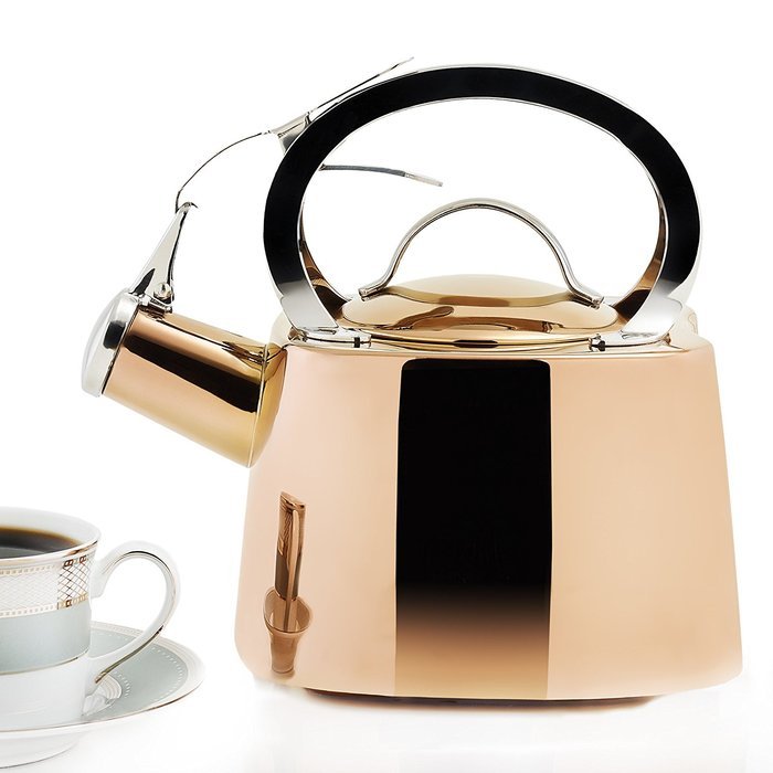 Old Dutch 1872 Io Tea Kettle, 1.7 quart/1.6 L, Titanium N2