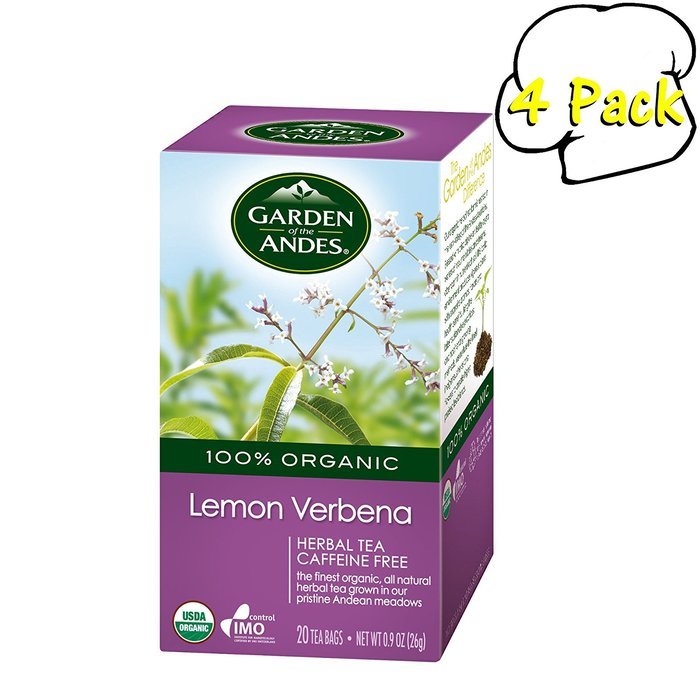 Garden of the Andes 100% Organic Herbal Tea, Rosehip and Hibiscus, 20-Count N50