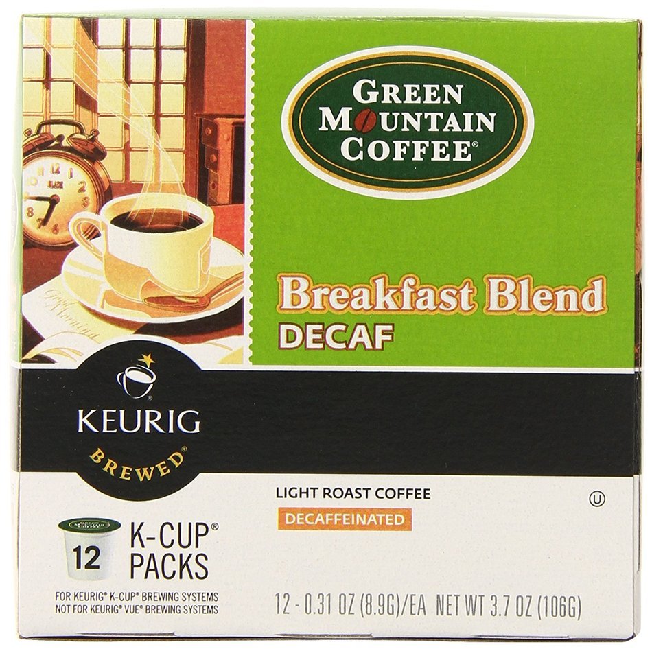Green Mountain Coffee Breakfast Blend, Keurig K-Cups, 72 Count N90