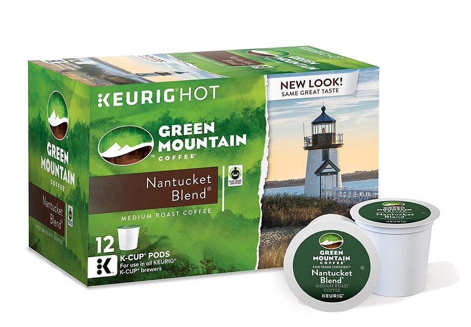 Green Mountain Coffee Breakfast Blend, Keurig K-Cups, 72 Count N92
