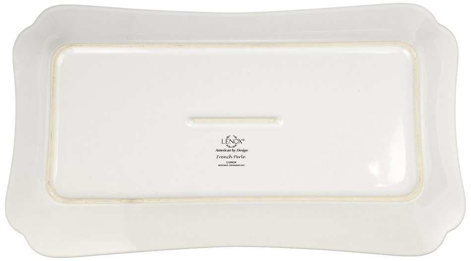 Lenox French Perle Oval Platter, White N10