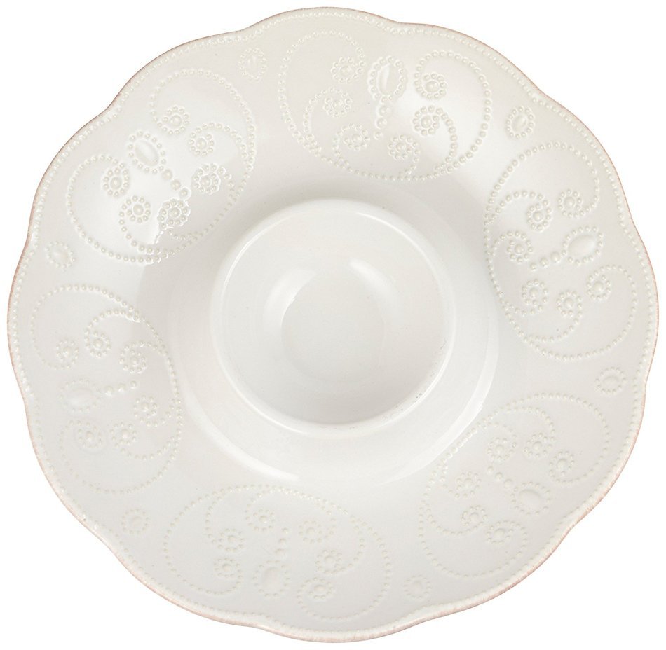 Lenox French Perle Oval Platter, White N12