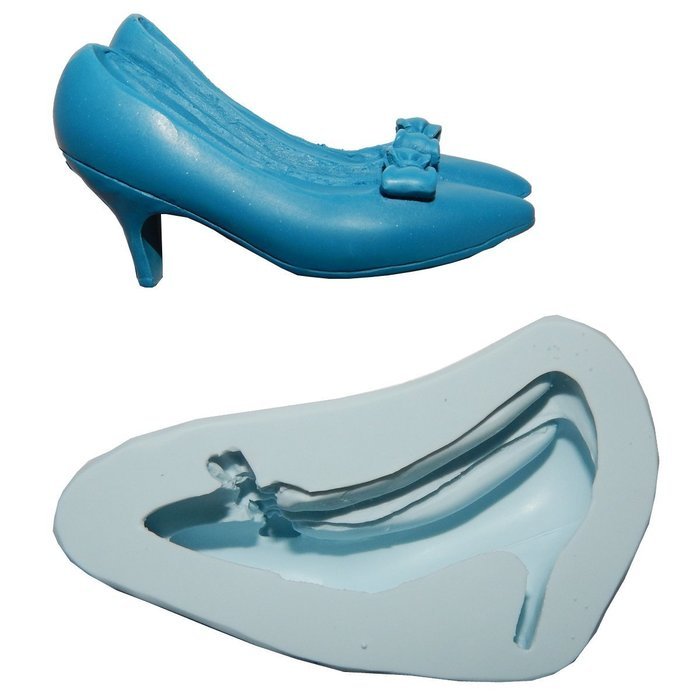 Silicone Molds Sugarcraft Cake Decorating Crafts Women Shoe M4810 By Ok Molds