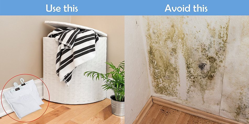 [SALE] Two Hanging Moisture Absorber Bags, Absorb & Get Rid Of 57oz Water, No More Damp Air, Dehumidifier Bag... N4