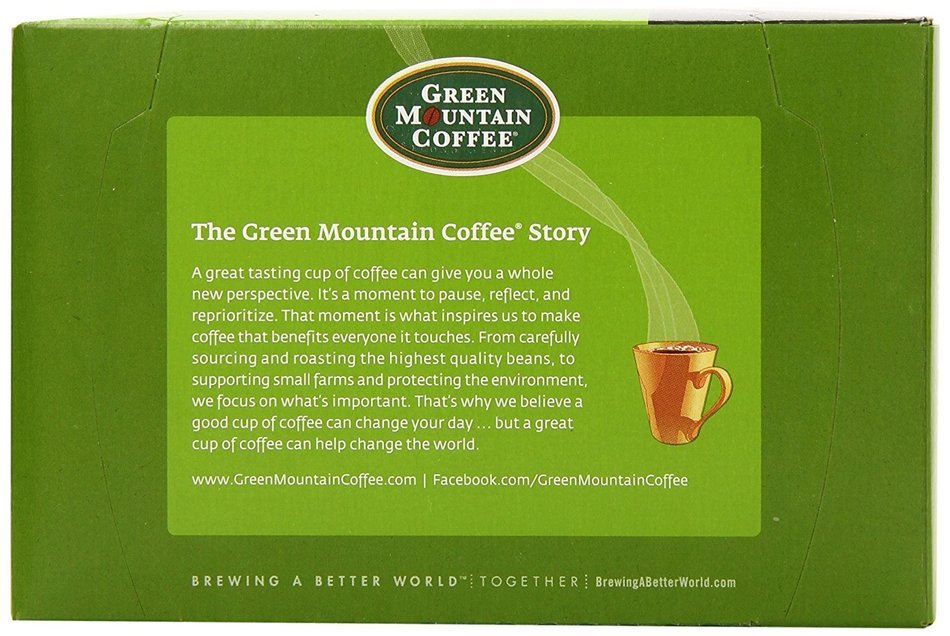 Green Mountain Coffee Breakfast Blend, Keurig K-Cups, 72 Count N108