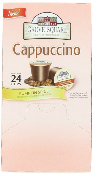 Grove Square Cappuccino, French Vanilla, 24 Count Single Serve Cups N5