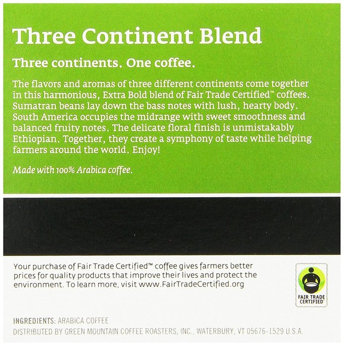 Green Mountain Coffee Breakfast Blend, Keurig K-Cups, 72 Count N122