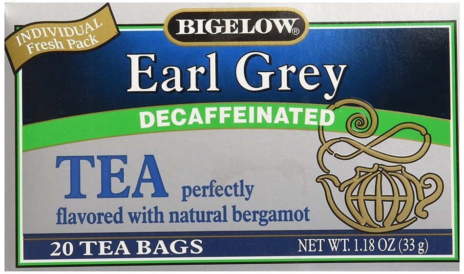 Bigelow Earl Grey Decaf Tea Bags, 20 ct