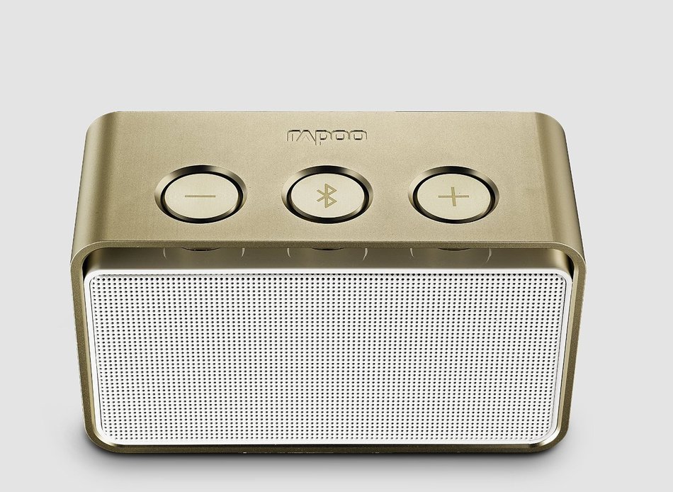 RAPOO | A600-GLD Bluetooth 4.0 Portable NFC Speaker - GOLDEN