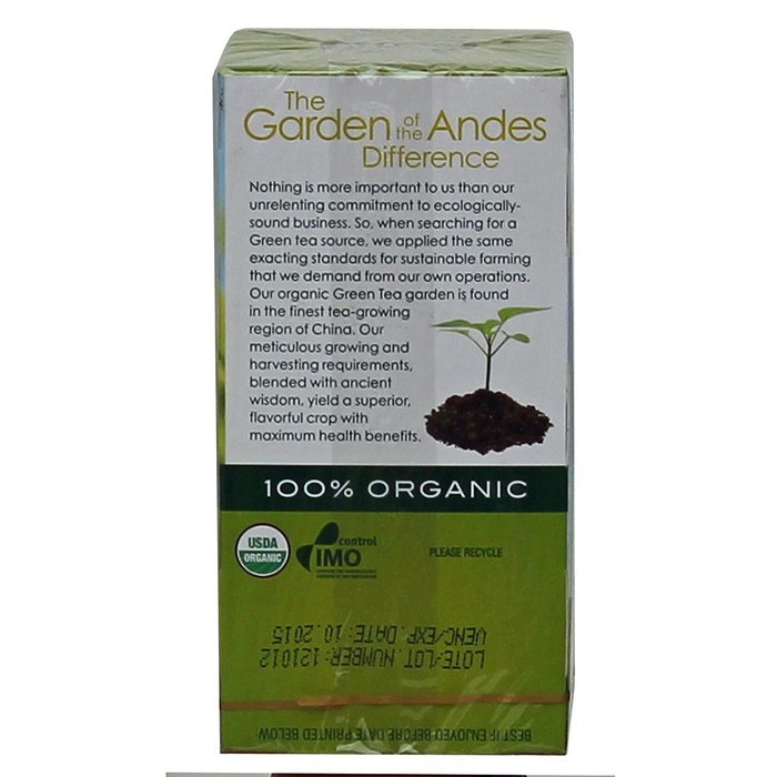 Garden of the Andes 100% Organic Herbal Tea, Rosehip and Hibiscus, 20-Count N62