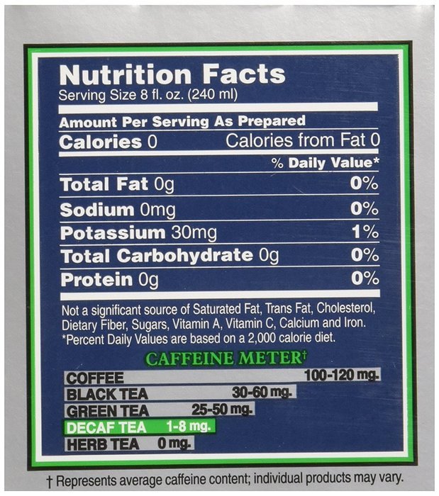 Bigelow Earl Grey Decaf Tea Bags, 20 ct N3