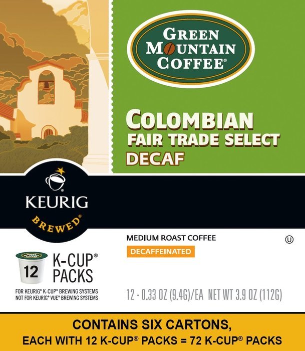 Green Mountain Coffee Breakfast Blend, Keurig K-Cups, 72 Count N162