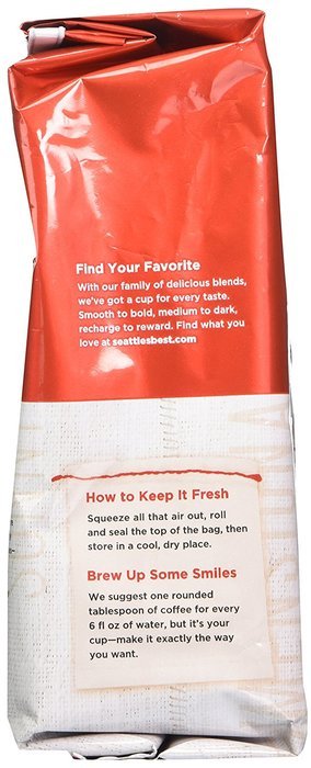 Seattle's Best Organic Level 4 Ground, 12-Ounce N3