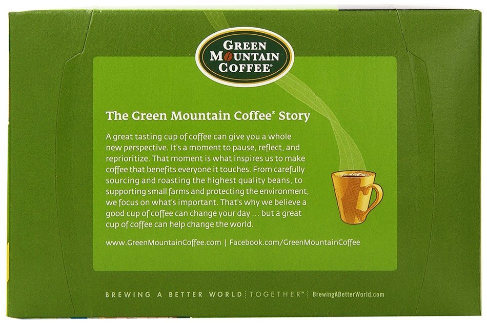 Green Mountain Coffee Breakfast Blend, Keurig K-Cups, 72 Count N168