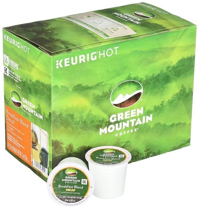 Green Mountain Coffee Breakfast Blend, Keurig K-Cups, 72 Count N173