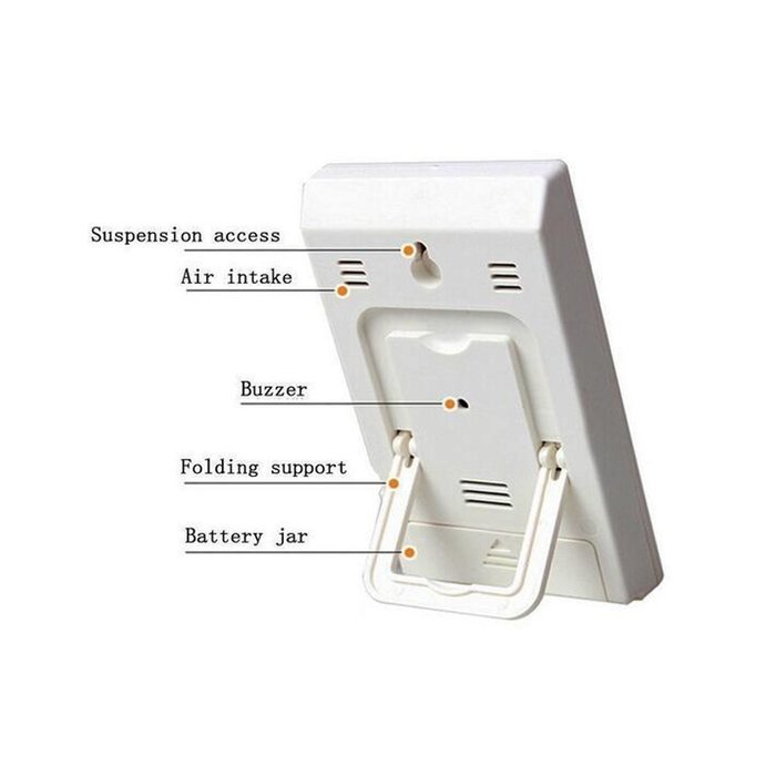 Humidity Meters,Indoor Hygrometer Thermometer for Baby Room Temperature Humidity Moisture Monitor N2