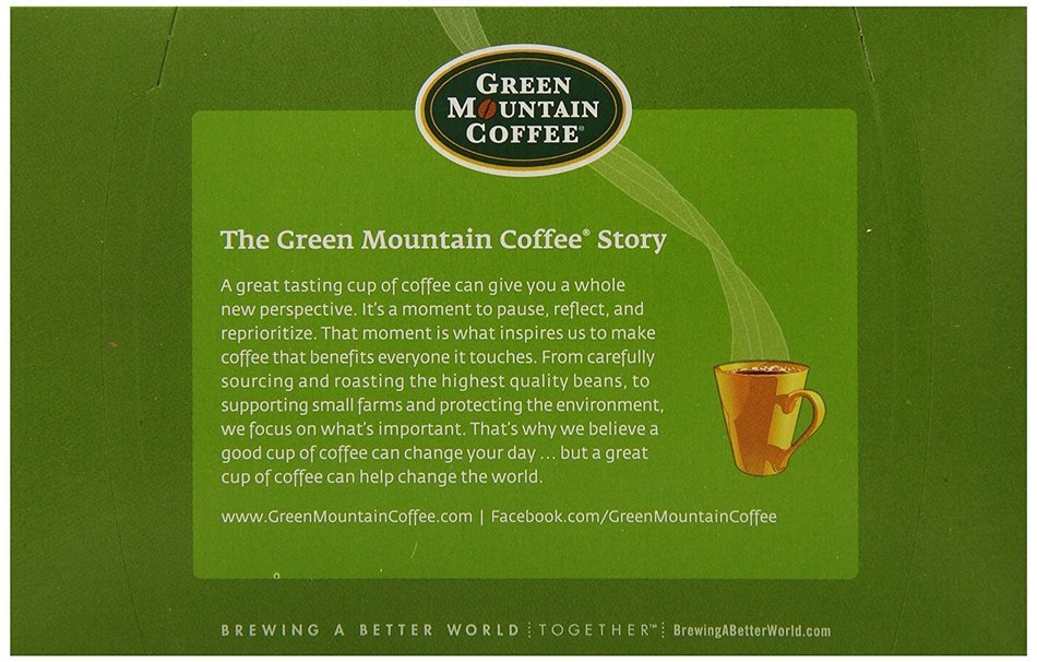 Green Mountain Coffee Breakfast Blend, Keurig K-Cups, 72 Count N175