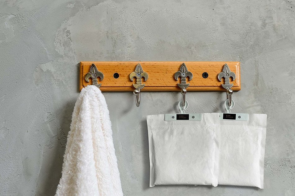 [SALE] Two Hanging Moisture Absorber Bags, Absorb & Get Rid Of 57oz Water, No More Damp Air, Dehumidifier Bag... N7