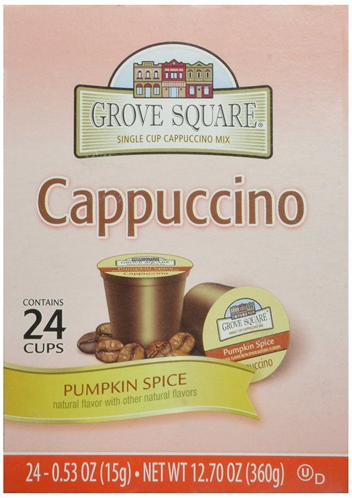 Grove Square Cappuccino, French Vanilla, 24 Count Single Serve Cups N13