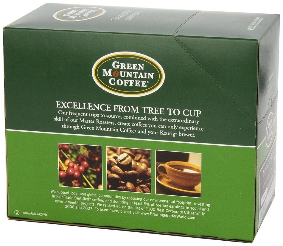 Green Mountain Coffee Breakfast Blend, Keurig K-Cups, 72 Count N184