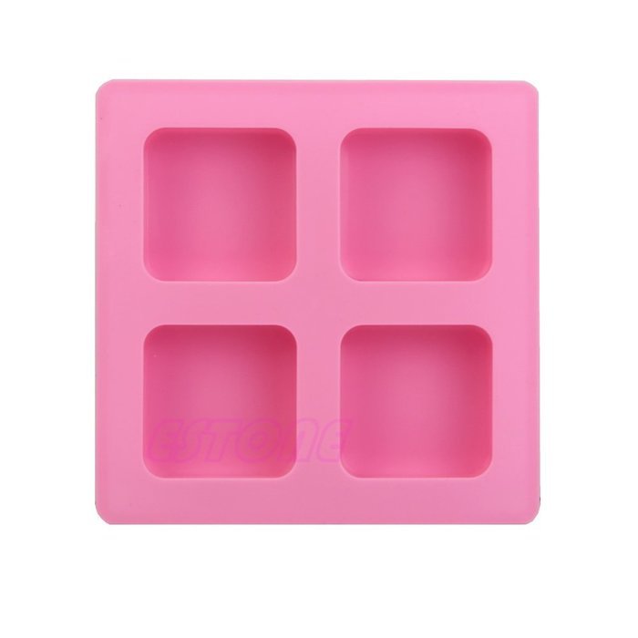 MEXUD-Silicone Soap Cake Mould Fondant Chocolate Soap Mould For Ice Cube Candy Chocolate Cake Cookie (Double -... N34