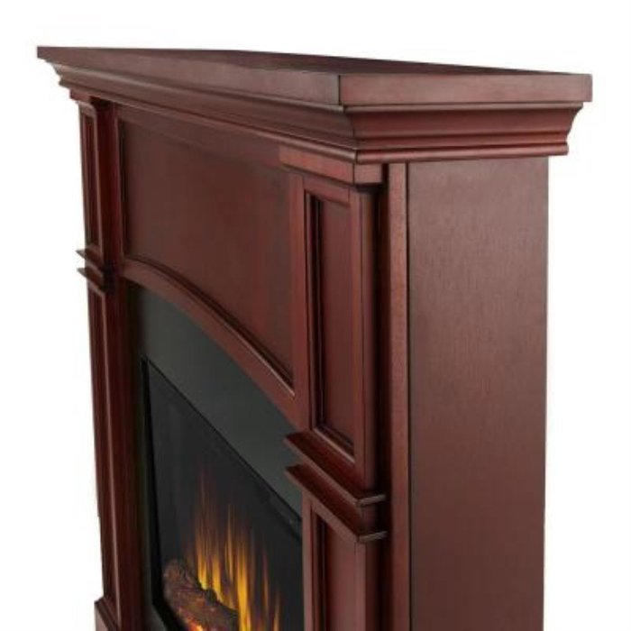 Real Flame Bradford Slim Line Electric Fireplace Dark Mahogany N2