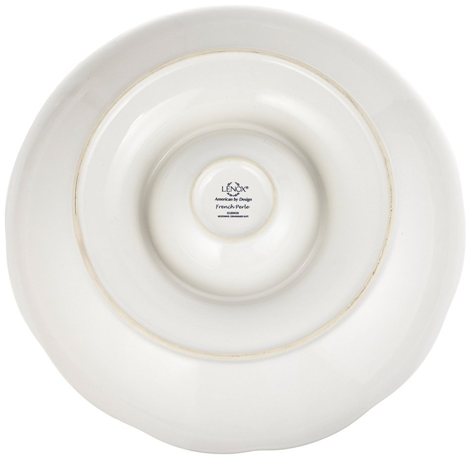 Lenox French Perle Oval Platter, White N35