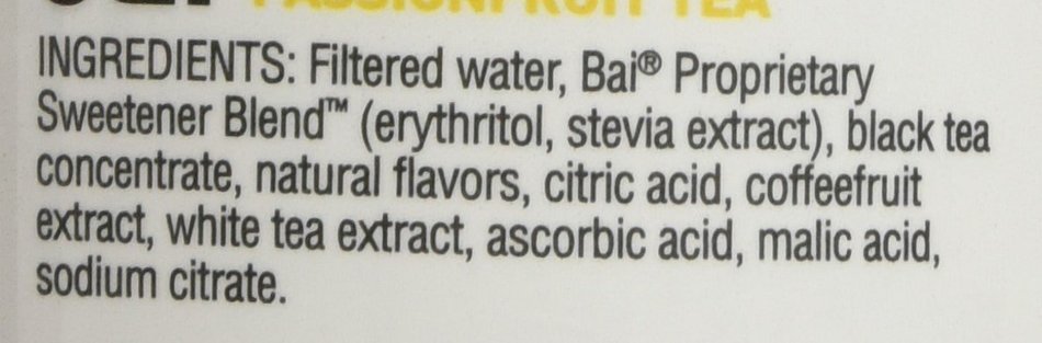 Bai Supertea Variety Pack, Antioxidant Infused Beverage, 18 Ounce (Pack of 12) N2