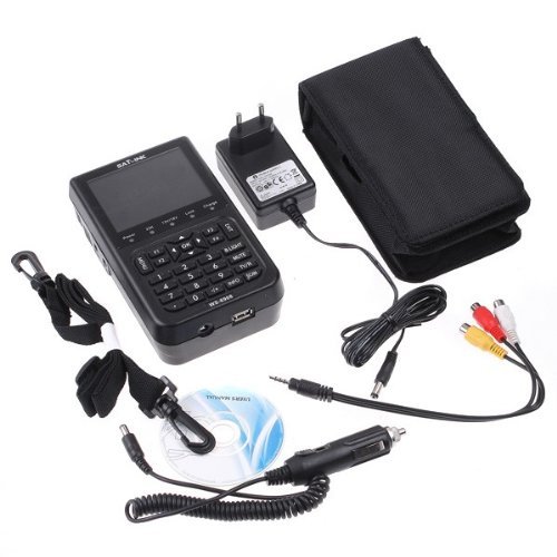 KKmoon SATlink WS-6908 3.5" DVB-S FTA Professional Digital Satellite Signal Finder Meter N5