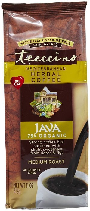 Teeccino Caffeine Free Herbal Coffee - Java - 11 oz N2