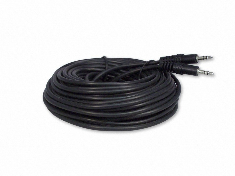YCS Basics 50 Foot 3.5mm Male to Male Stereo Audio Cable Headphone / Phone / MP3 Cable- For Your Car AUX Port,... N2