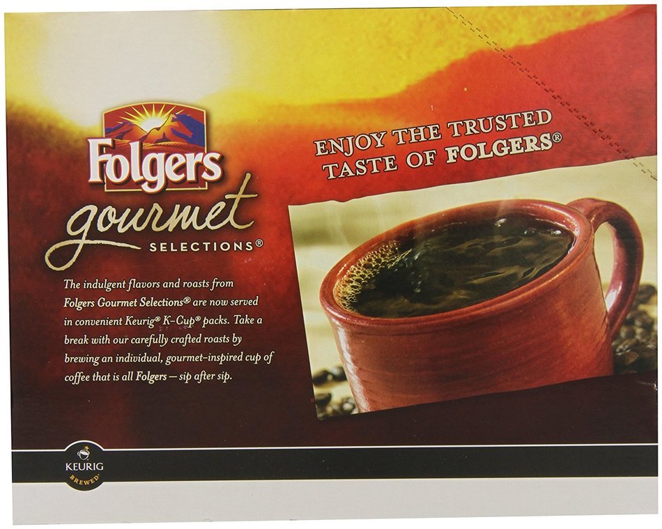 Folgers Classic Roast K-Cup Packs 12-Count (Pack of 6) N30