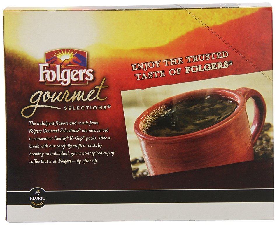 Folgers Classic Roast K-Cup Packs 12-Count (Pack of 6) N31