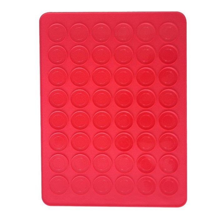 48 Hole Round DIY Silicone Mat Gel Pad Macarons Pad Cake Tool Silicone Mold Bakeware