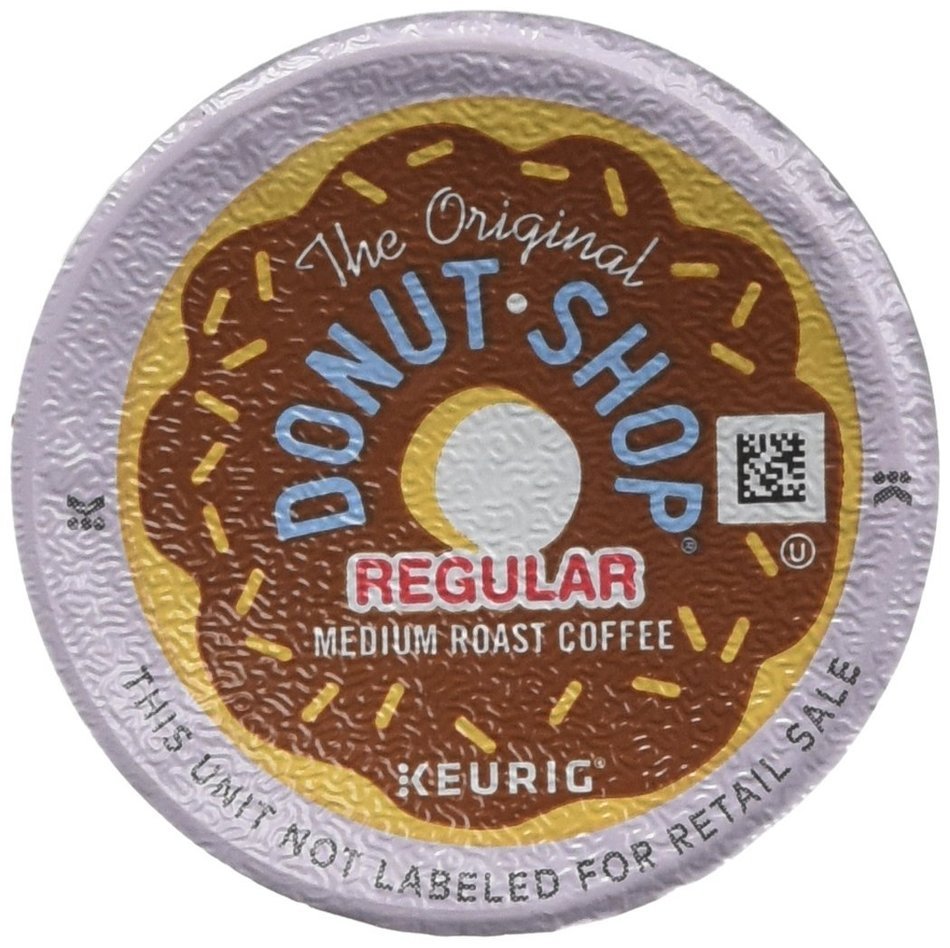 Donut Shop Medium Roast Coffee 12 K Cups,Net wt :4.6 Oz